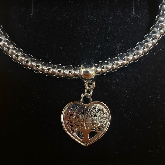 Tree of Life Silver Charm Bracelet - Picture 2 of 2